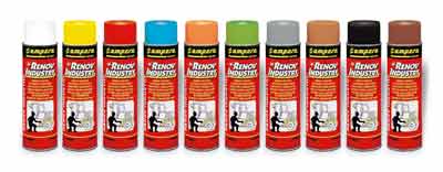 Renovating spray paint