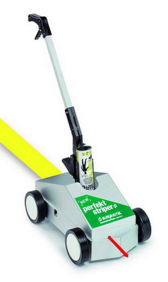 line marking trolley parking traffic paint