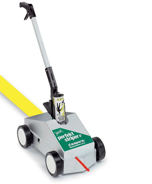 Markiergerät für Parkplätze, Lagerhallen Ampere System