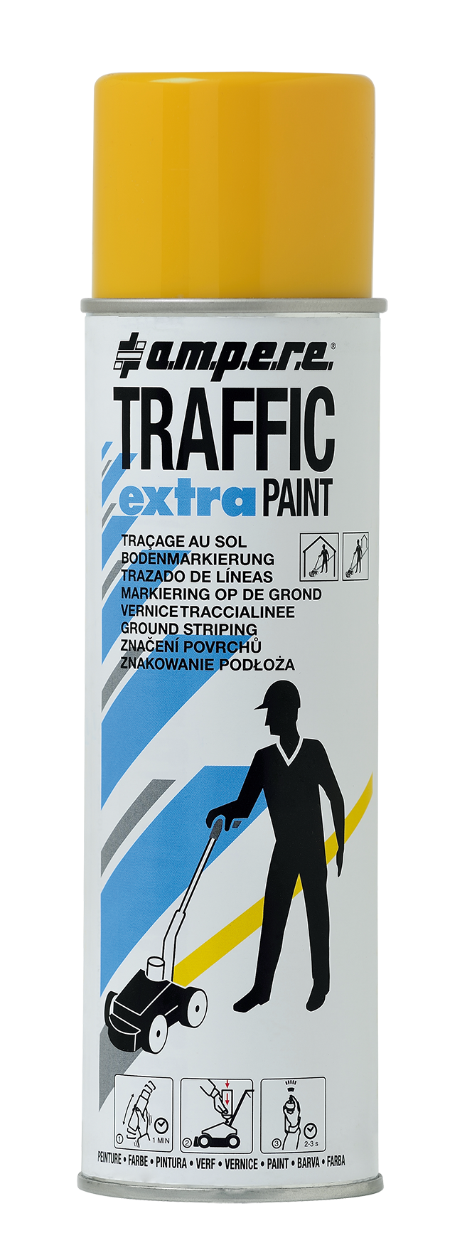 PEINTURE TRAÇAGE AU SOL AMPERE TRAFFIC EXTRA PAINT®