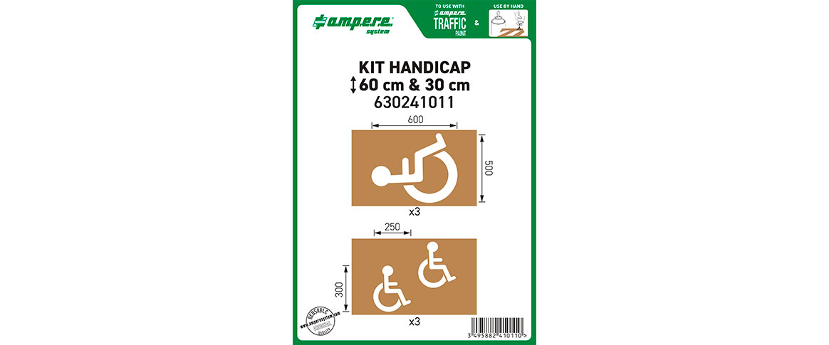 Disabled Stencil 60 x 30 cm