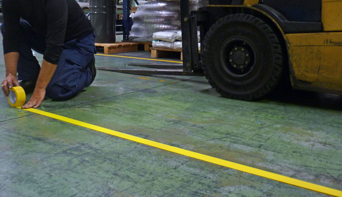 Bodenmarkierungsband Traffic Tape