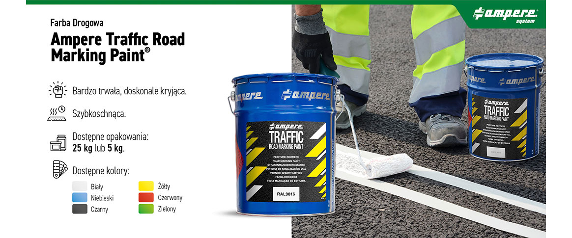 Farba drogowa TRAFFIC ROAD MARKING PAINT