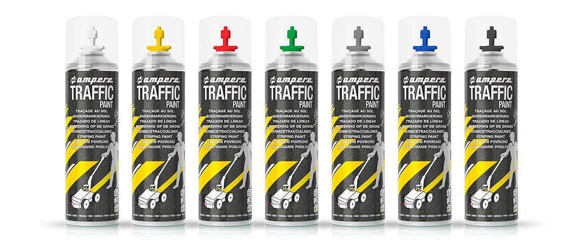 Read more about the article BODENMARKIERFARBE – AMPERE TRAFFIC PAINT®