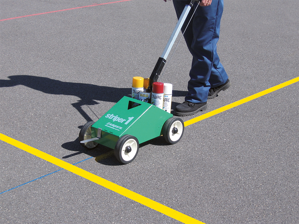 Line Marking Equipment - Drawing a line under the facility Sector