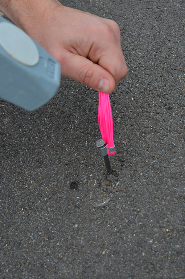 Fluo asphalt marker