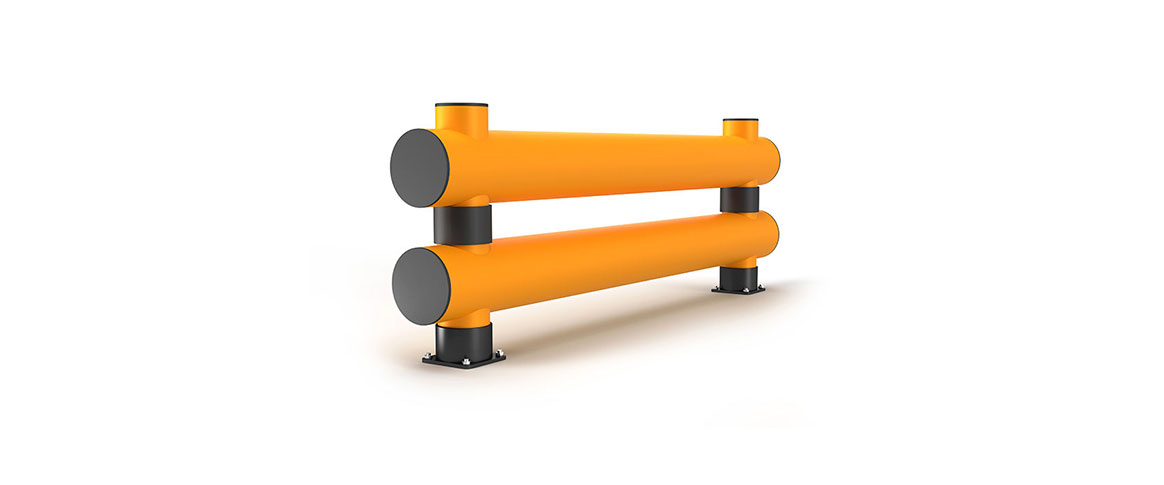Double Rail Traffic Barrier