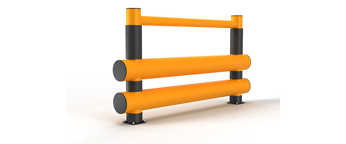 Pedestrian Protection Barrier Double Bumper