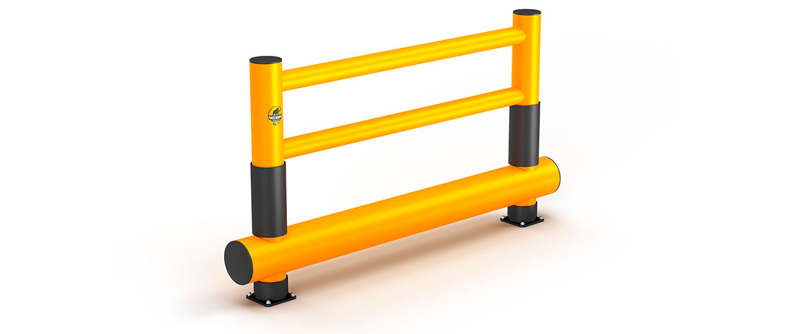 Read more about the article Rack-Mammut® Single Bumper Pedestrian Barrier