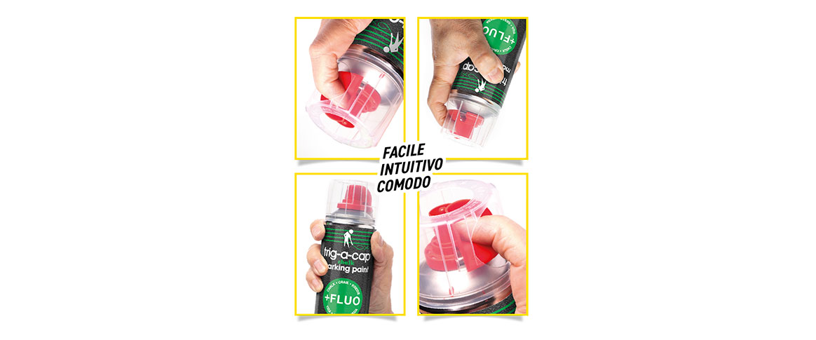 Tracciatori da cantiere a base gesso fluorescente