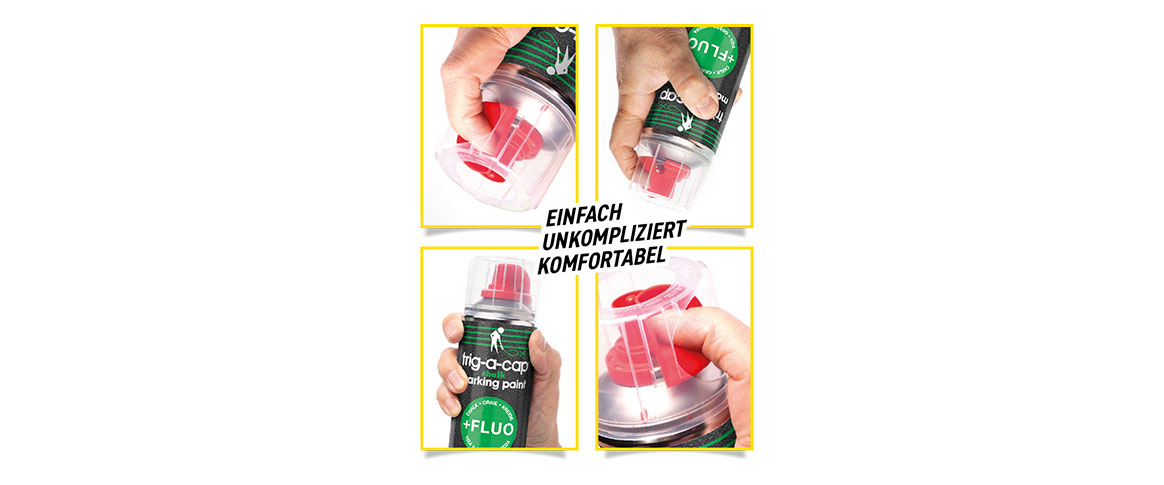 KREIDESPRAY trig-a-cap Chalk