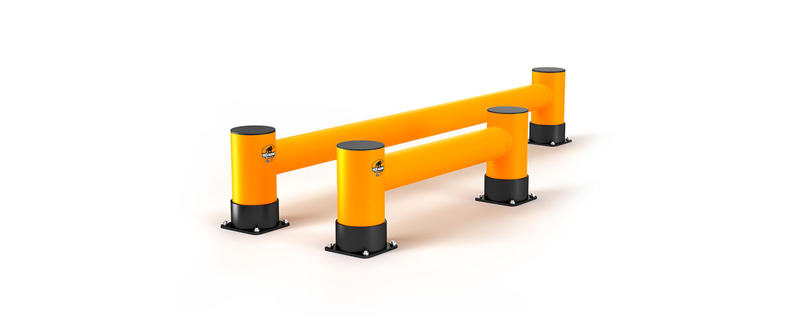 Lire la suite à propos de l’article Barrière de Rayonnages Simple Rail – Rack-Mammut® Barrier