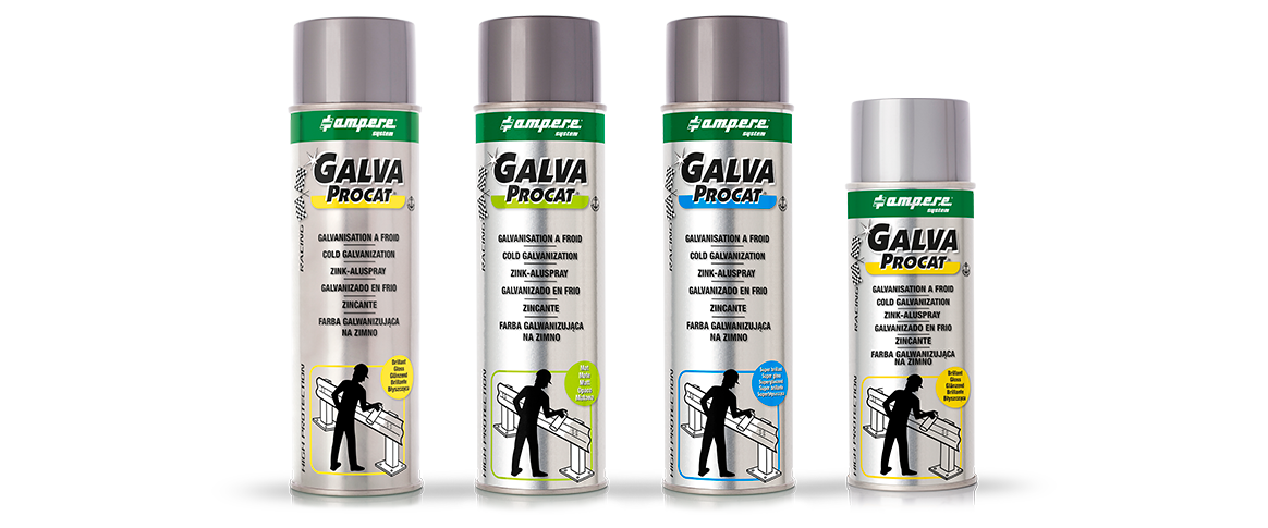 Cold galvanization spray