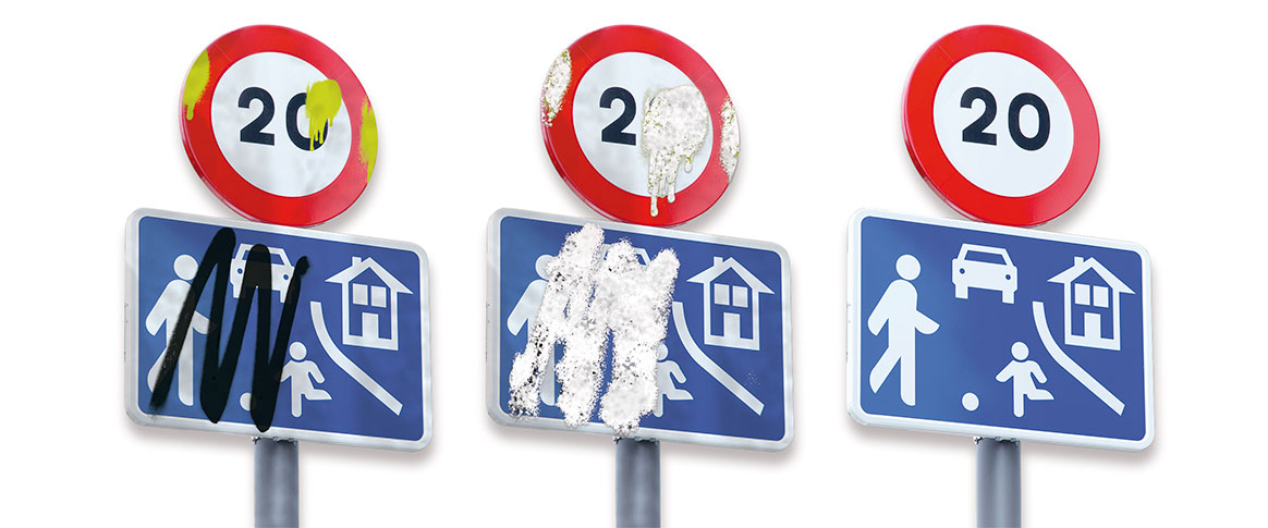 Spray rimuovi graffiti