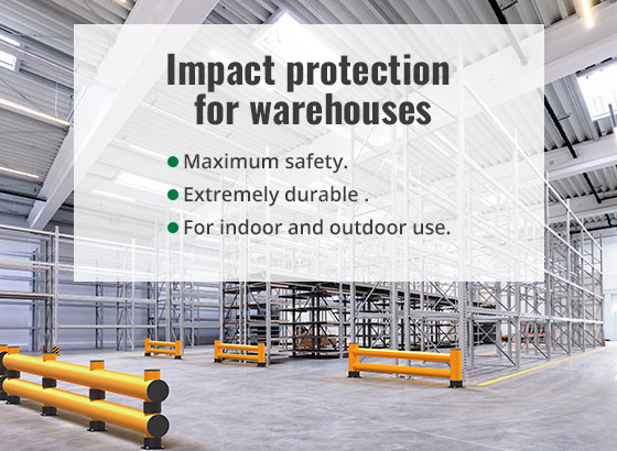 Impact protection for warehouses