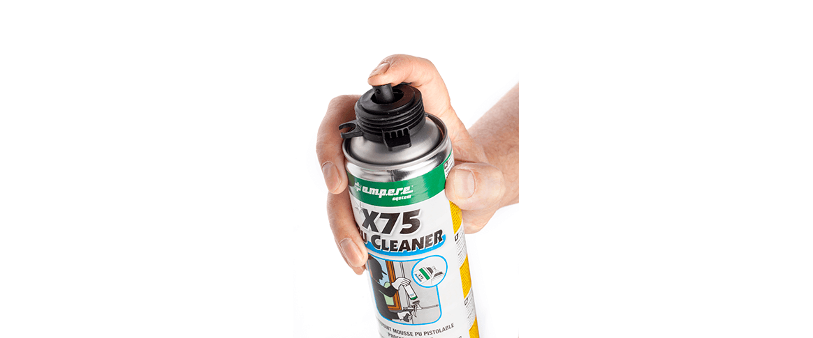 Nettoyant mousse polyuréthane X75