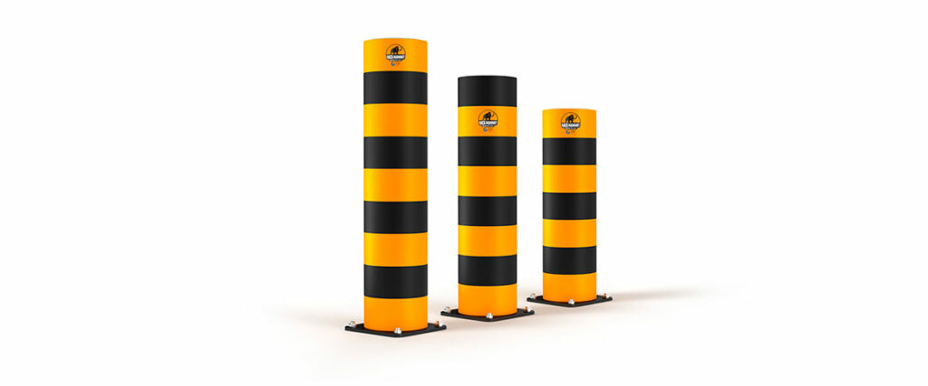 Strong Racking Barriers Słupek Antykolizyjny Strong – Rack-Mammut® Barrier - Ampere System