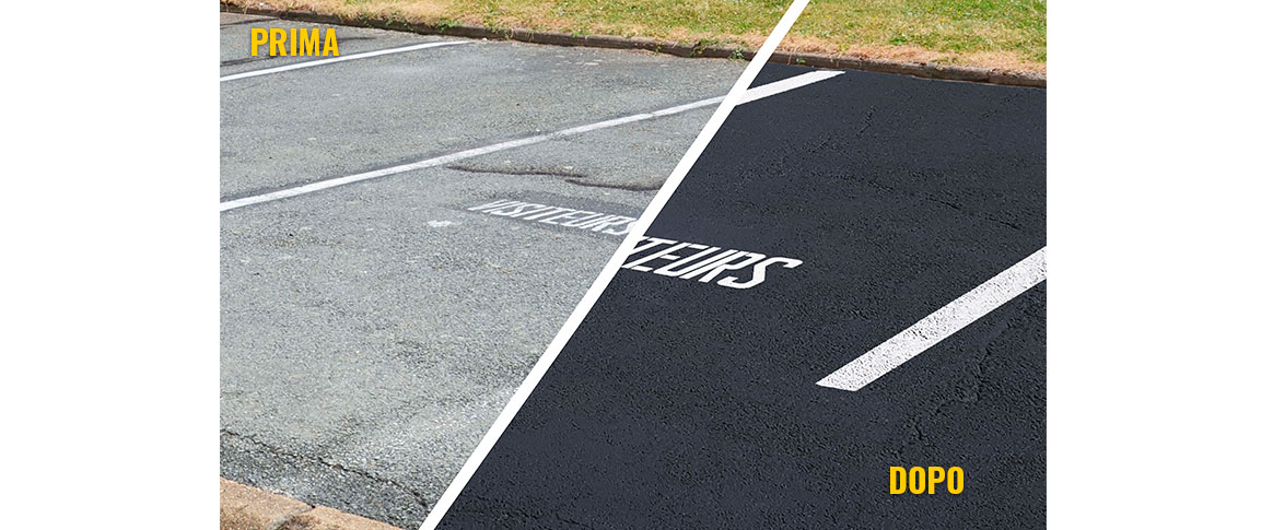 Sigillante per asfalto - BLACK PARKING 